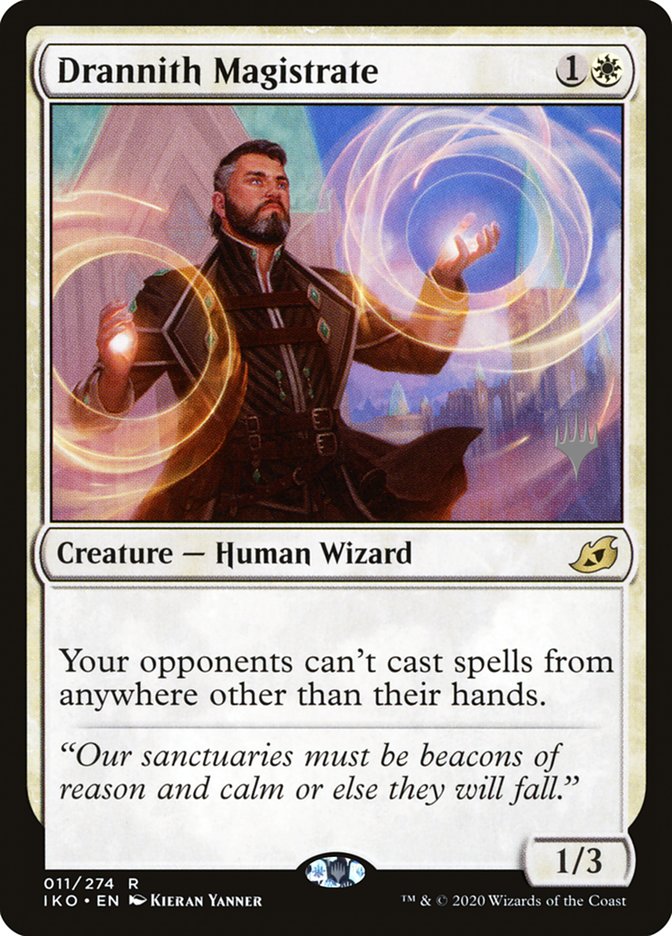 Drannith Magistrate (Promo Pack) [Ikoria: Lair of Behemoths Promos] | Good Games Morley