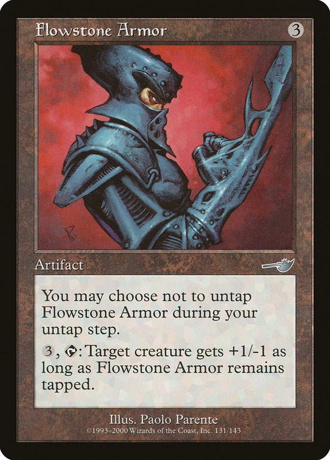 Flowstone Armor 131/143 (Nemesis)  - Foil | Good Games Morley