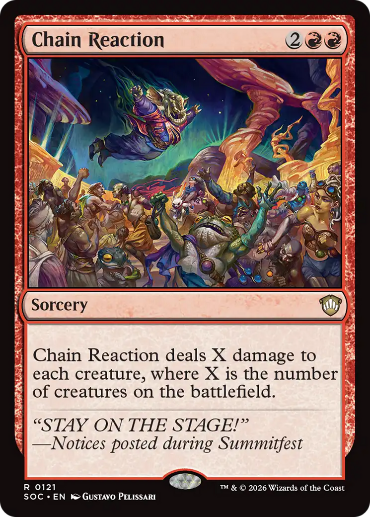 Chain Reaction [Secrets of Strixhaven Commander] | Good Games Morley