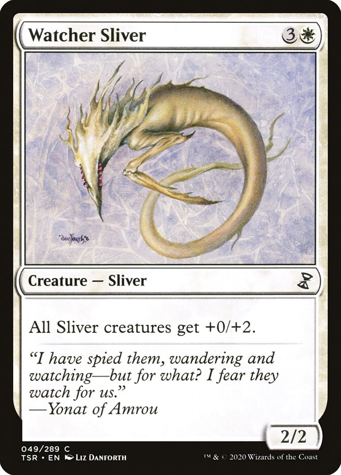 Watcher Sliver 49/289 (Time Spiral: Remastered)  | Good Games Morley
