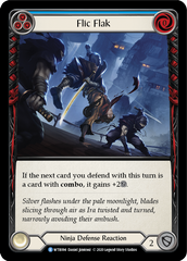 Flic Flak (Blue) [U-WTR094] (Welcome to Rathe Unlimited)  Unlimited Rainbow Foil | Good Games Morley