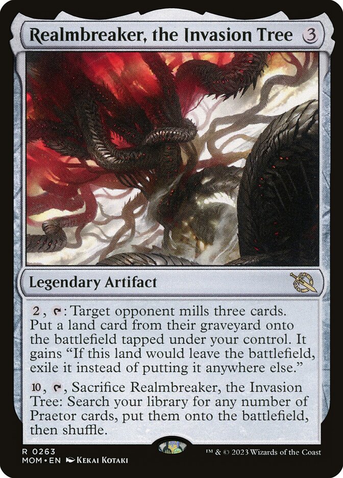 Realmbreaker, the Invasion Tree 263/291 (March of the Machine)  - Foil | Good Games Morley