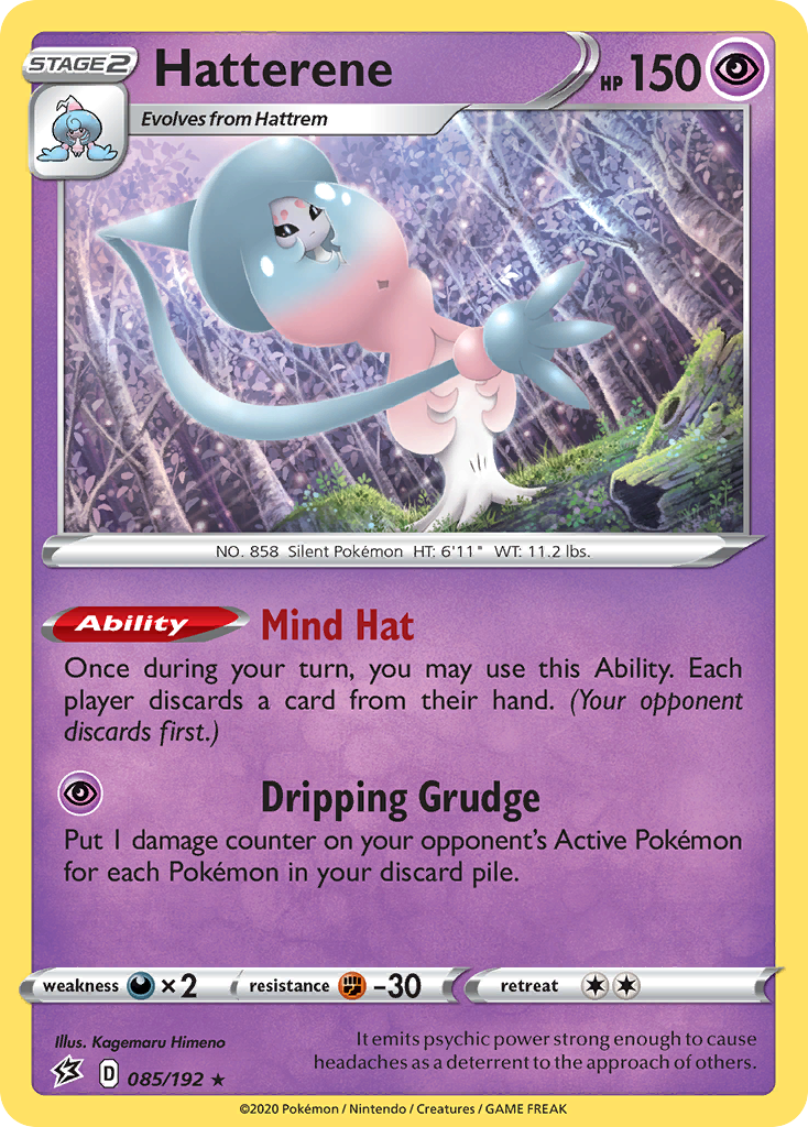 Hatterene (085/192) [Sword & Shield: Rebel Clash] | Good Games Morley