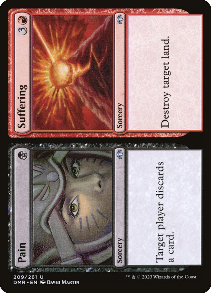 Pain // Suffering 209/261 (Dominaria Remastered)  | Good Games Morley