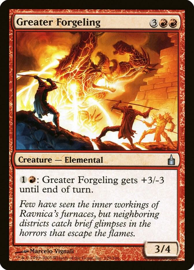Greater Forgeling 129/306 (Ravnica: City of Guilds)  - Foil | Good Games Morley