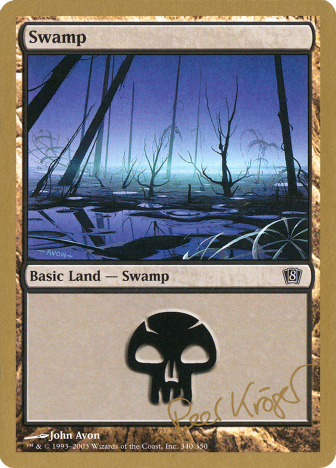 Swamp (pk340) (Peer Kroger) [World Championship Decks 2003] | Good Games Morley