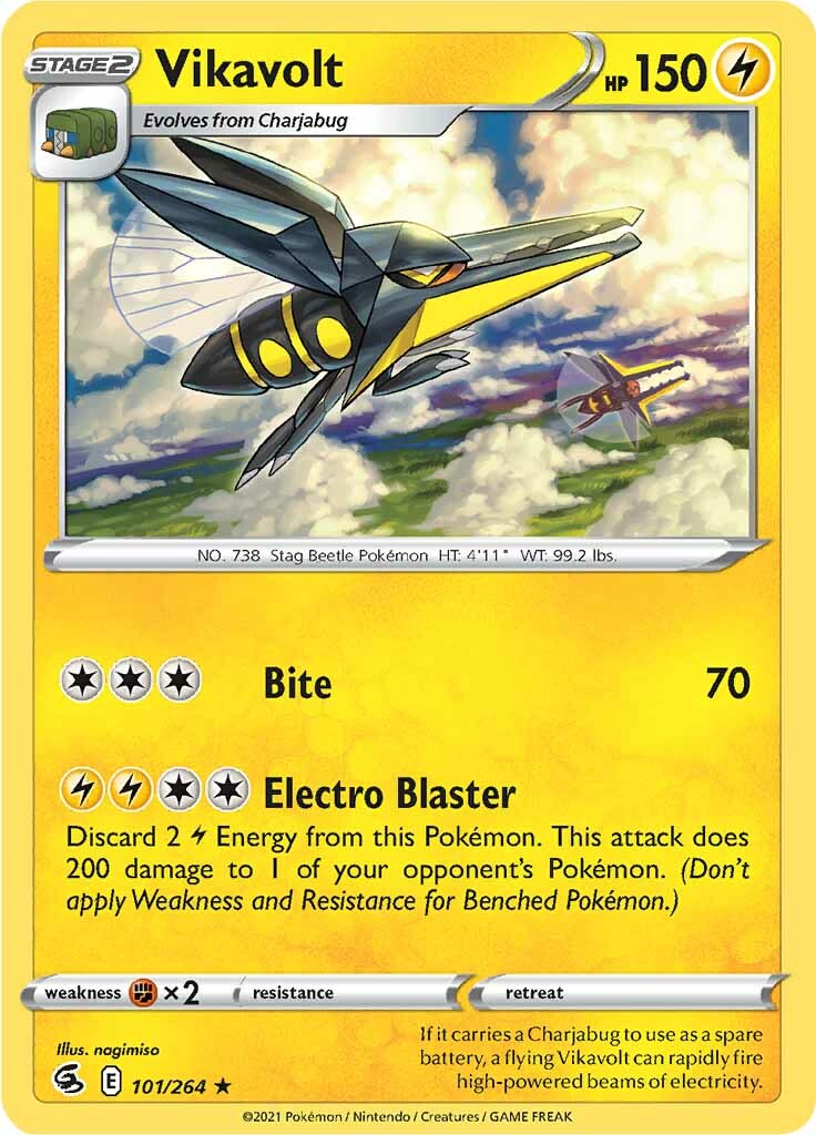 Vikavolt (101/264) [Sword & Shield: Fusion Strike] | Good Games Morley
