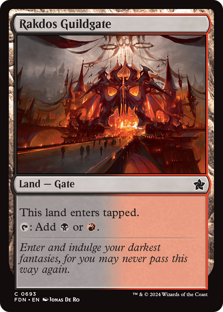 Rakdos Guildgate [Foundations] | Good Games Morley