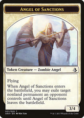Angel of Sanctions // Drake Double-Sided Token [Amonkhet Tokens] | Good Games Morley