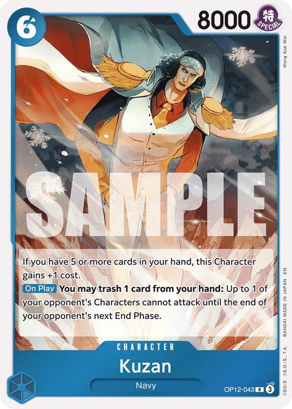 Kuzan OP12-043 (Legacy of the Master)  - Foil | Good Games Morley