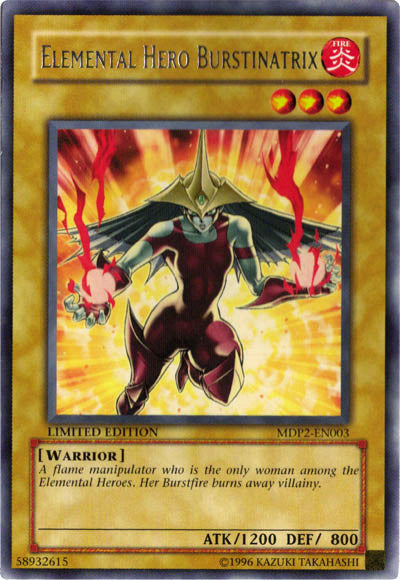 Elemental Hero Burstinatrix [MDP2-EN003] Rare | Good Games Morley