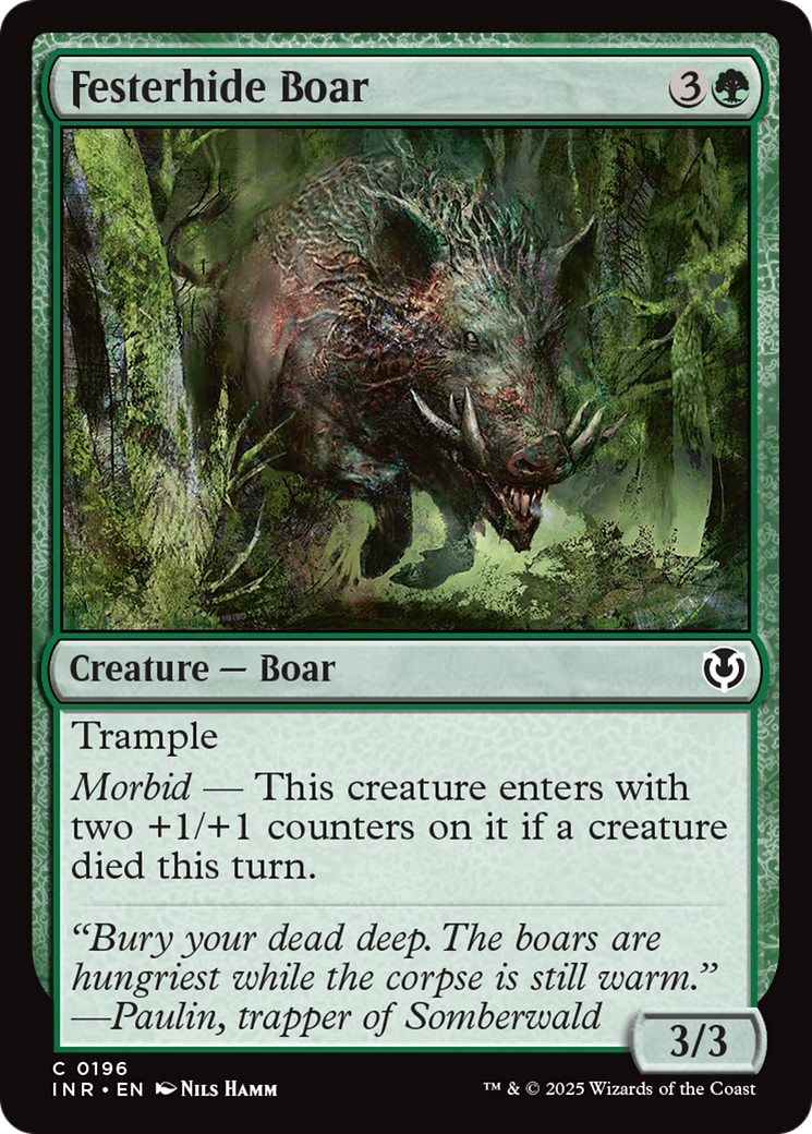 Festerhide Boar [Innistrad Remastered] | Good Games Morley