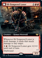 Ill-Tempered Loner // Howlpack Avenger (Extended Art) [Innistrad: Crimson Vow] | Good Games Morley