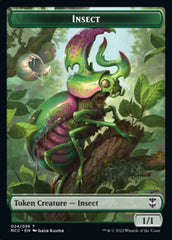 Ogre // Insect Double-Sided Token [Streets of New Capenna Commander Tokens] | Good Games Morley