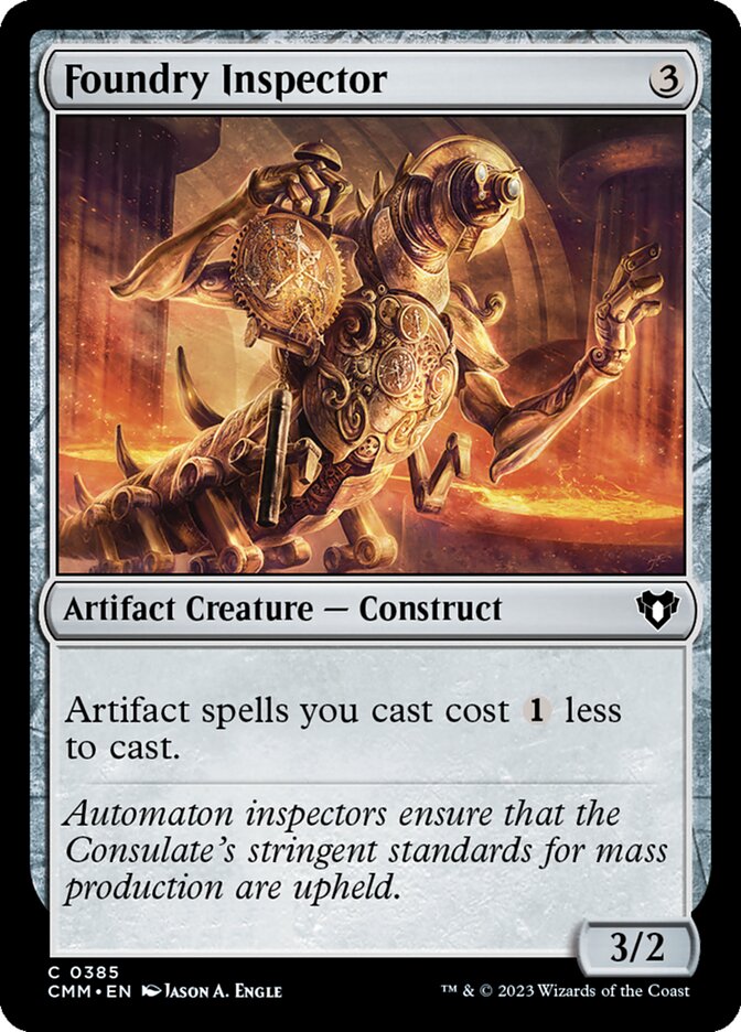 Foundry Inspector 385/451 (Commander Masters)  | Good Games Morley