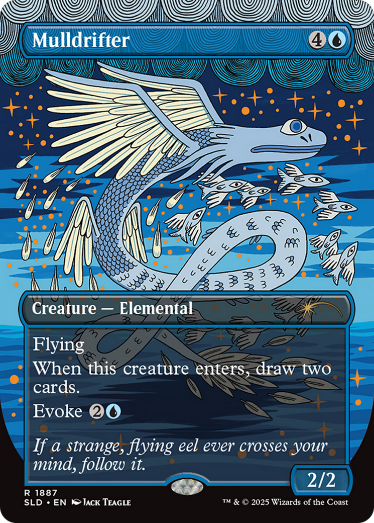 Mulldrifter (Rainbow Foil) [Secret Lair Drop Series] | Good Games Morley