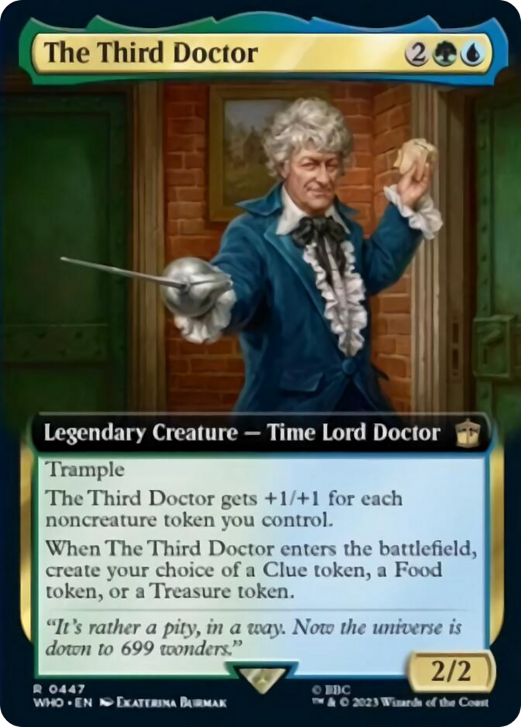 The Third Doctor (Extended Art) [Doctor Who] | Good Games Morley