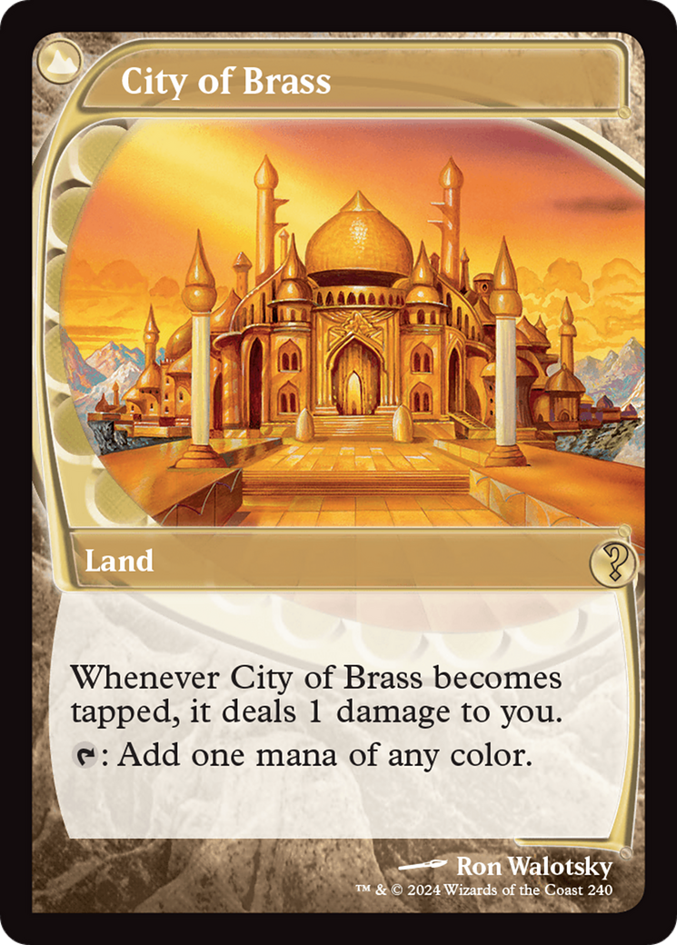 City of Brass (Future Sight) [Mystery Booster 2] | Good Games Morley