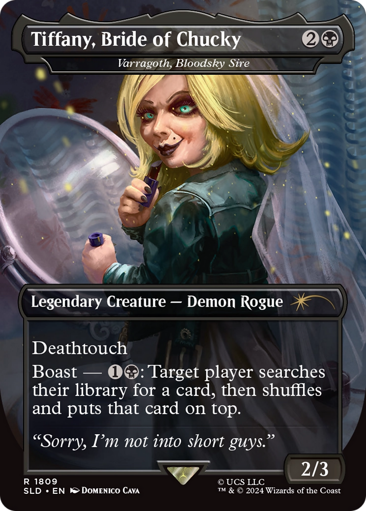 Tiffany, Bride of Chucky - Varragoth, Bloodsky Sire [Secret Lair Drop Series] | Good Games Morley