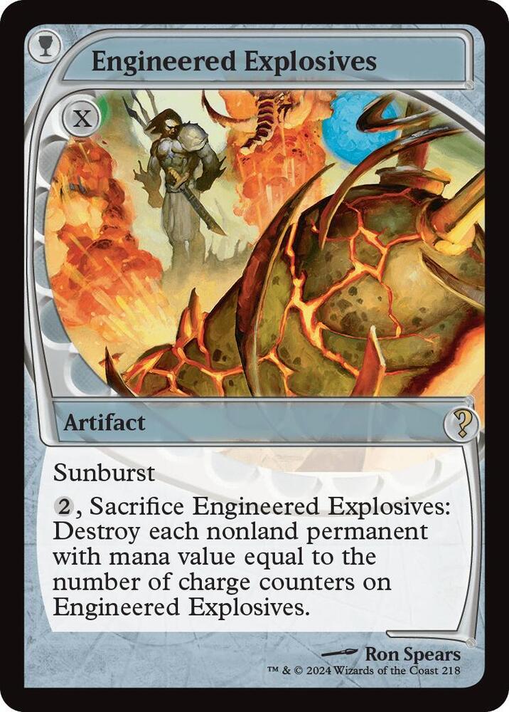 Engineered Explosives 218/390 (Mystery Booster 2)  - Future Sight | Good Games Morley