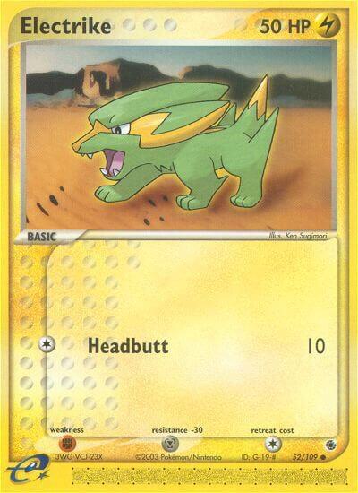 Electrike 52/109 (EX Ruby and Sapphire)  | Good Games Morley