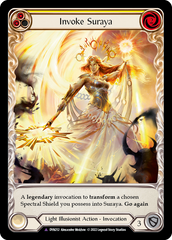 Invoke Suraya // Suraya, Archangel of Knowledge (Marvel) [DYN212] (Dynasty)  Cold Foil | Good Games Morley