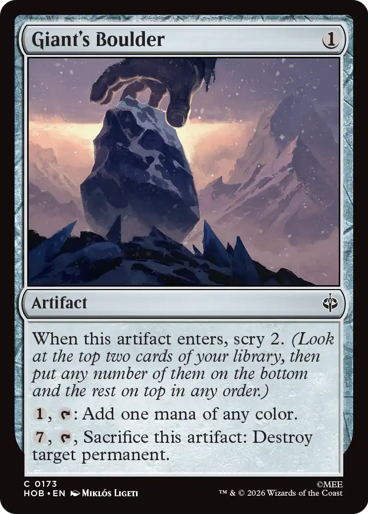 Giant's Boulder [The Hobbit] | Good Games Morley