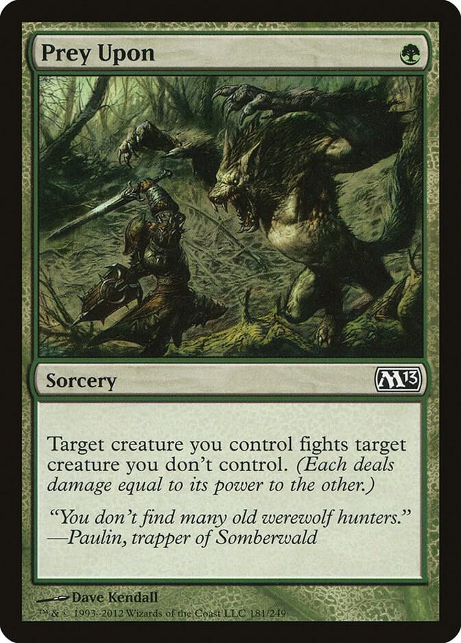 Prey Upon 181/249 (Magic 2013 (M13))  | Good Games Morley