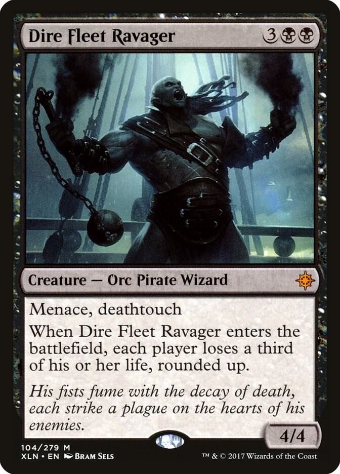 Dire Fleet Ravager 104/279 (Ixalan)  - Foil | Good Games Morley