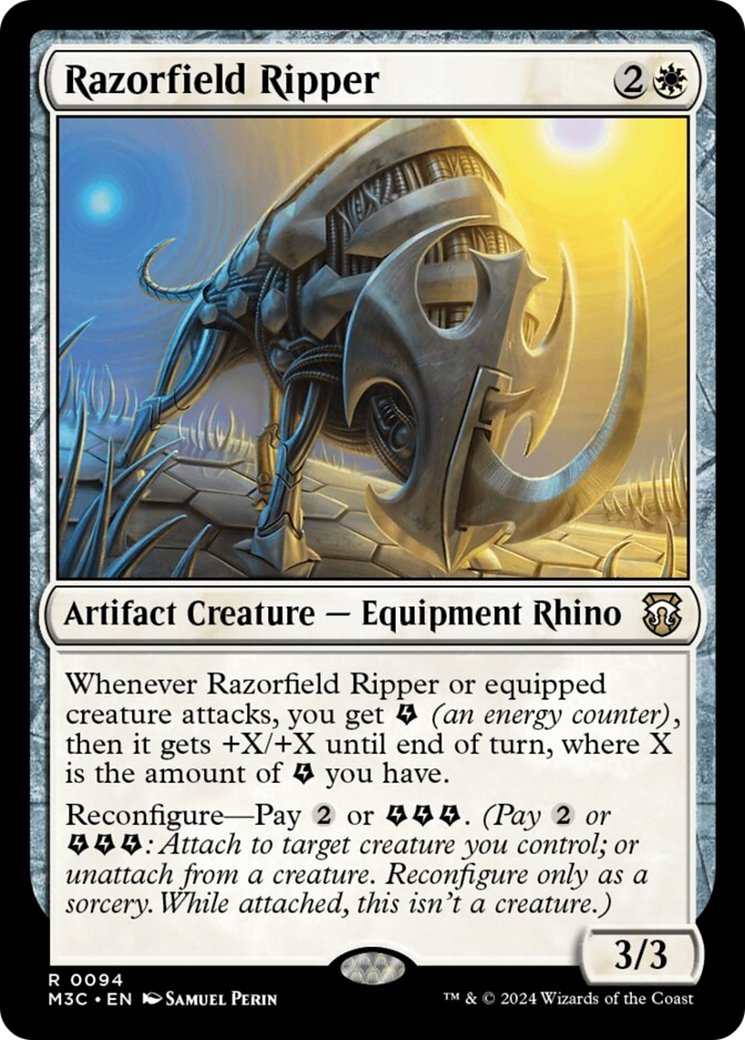 Razorfield Ripper [Modern Horizons 3 Commander] | Good Games Morley