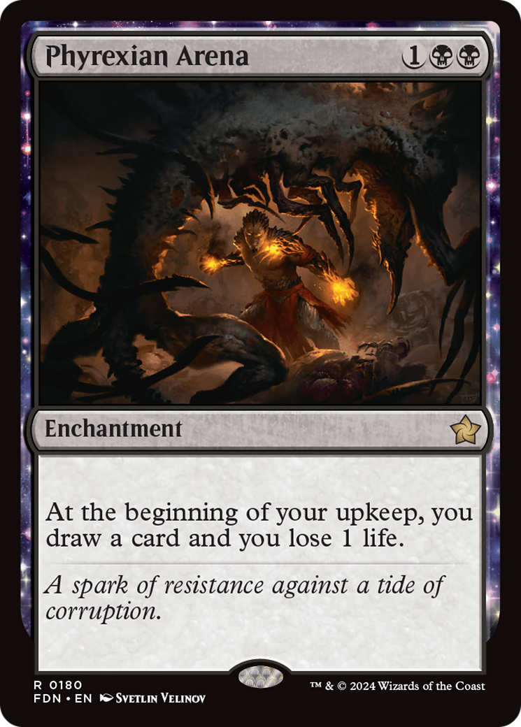 Phyrexian Arena [Foundations] | Good Games Morley