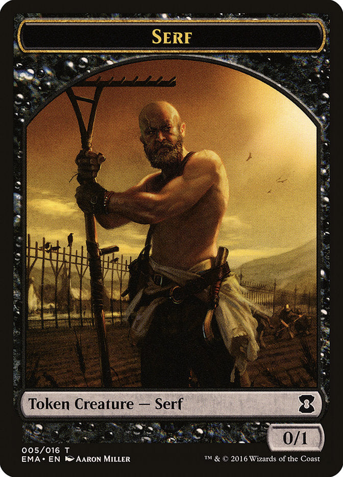 Serf Token [Eternal Masters Tokens] | Good Games Morley