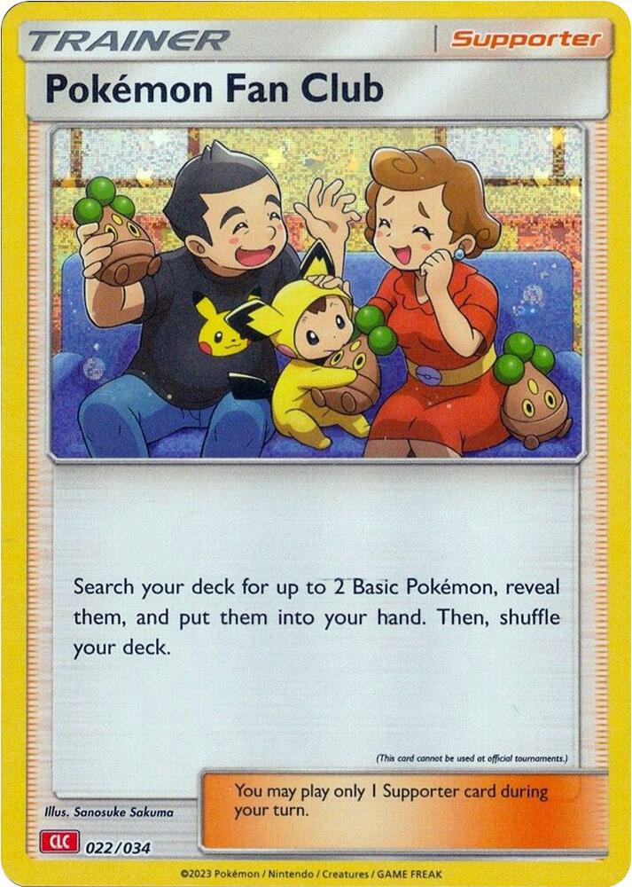 Pokemon Fan Club CLC 022/034 (Trading Card Game Classic)  - Holofoil | Good Games Morley