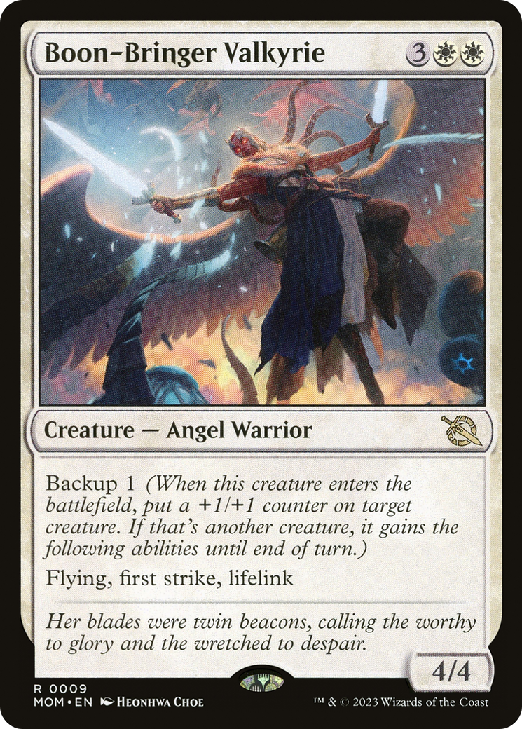 Boon-Bringer Valkyrie [March of the Machine] | Good Games Morley