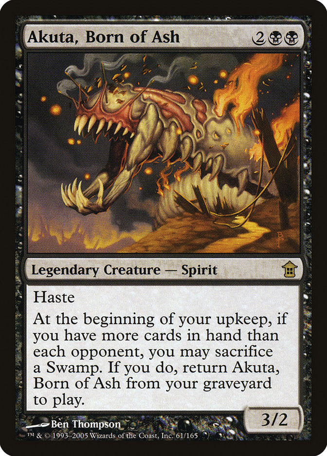 Akuta, Born of Ash 61/165 (Saviors of Kamigawa)  | Good Games Morley