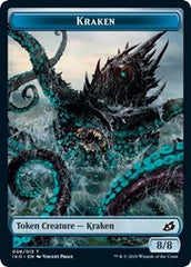 Kraken // Human Soldier (004) Double-Sided Token [Ikoria: Lair of Behemoths Tokens] | Good Games Morley