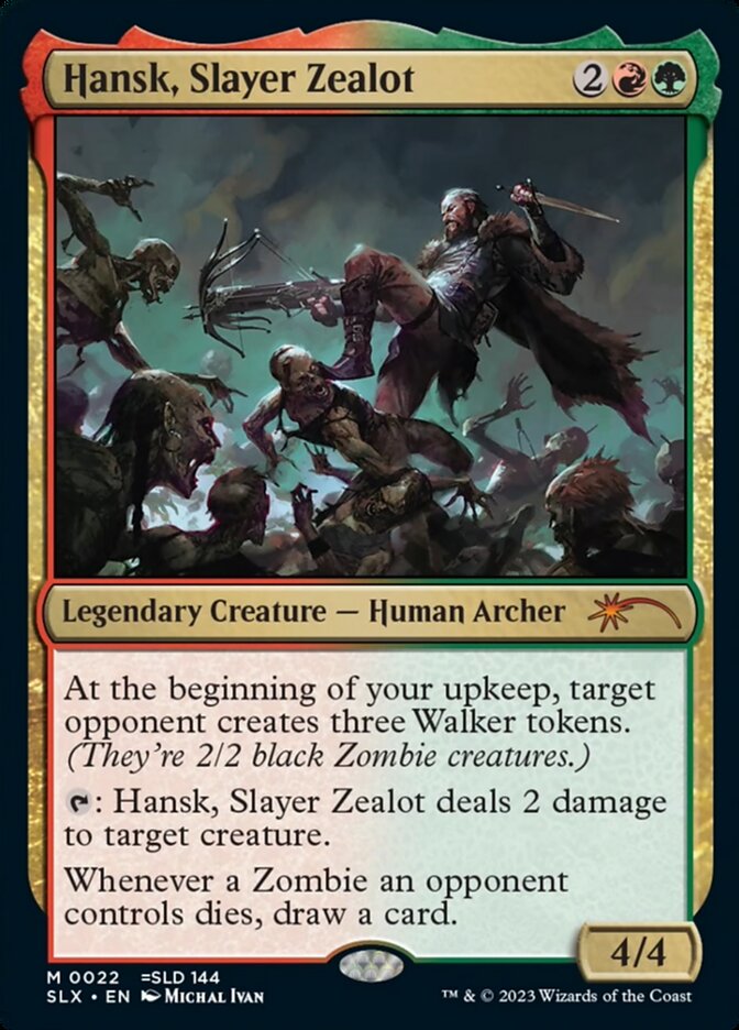 Hansk, Slayer Zealot 22/32 (SLX Cards)  | Good Games Morley