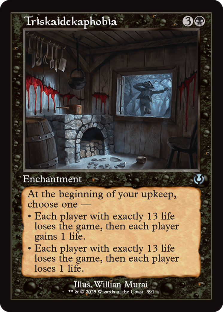 Triskaidekaphobia (Retro Frame) [Innistrad Remastered] | Good Games Morley