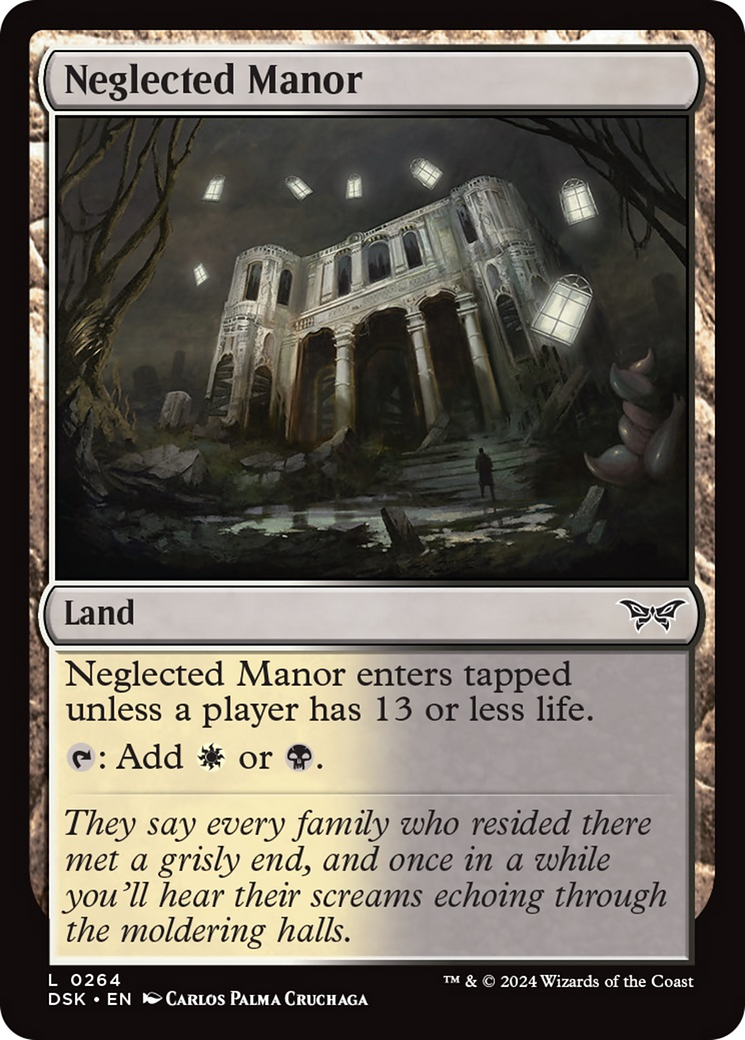 Neglected Manor [Duskmourn: House of Horror] | Good Games Morley