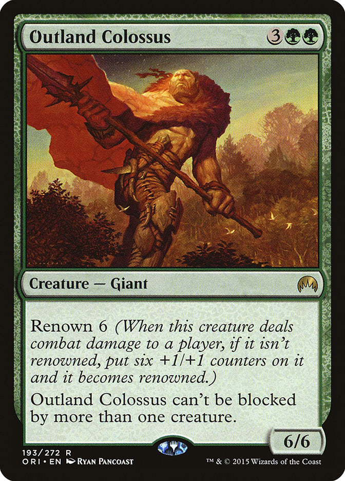 Outland Colossus 193 (Magic Origins)  | Good Games Morley