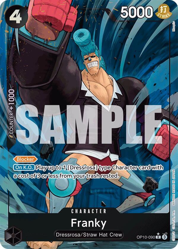 Franky OP10-090 (Royal Blood)  - Alternate Art Foil | Good Games Morley