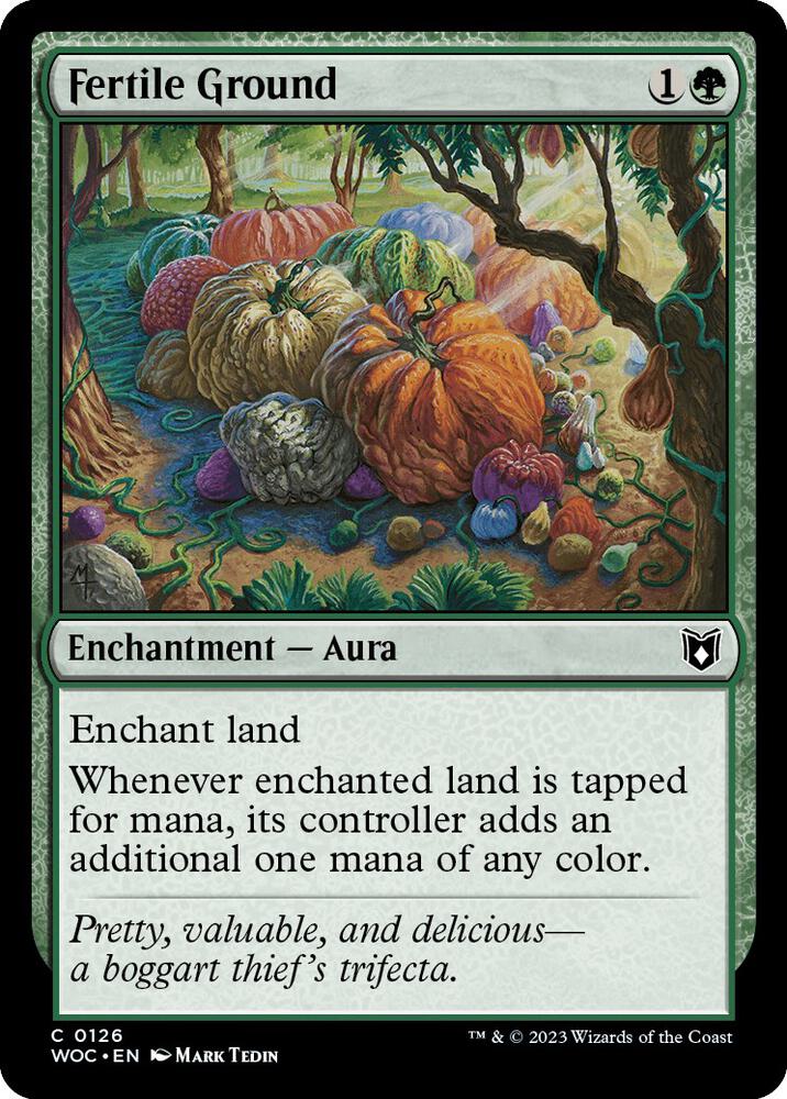 Fertile Ground 126/173 (Commander: Wilds of Eldraine)  | Good Games Morley