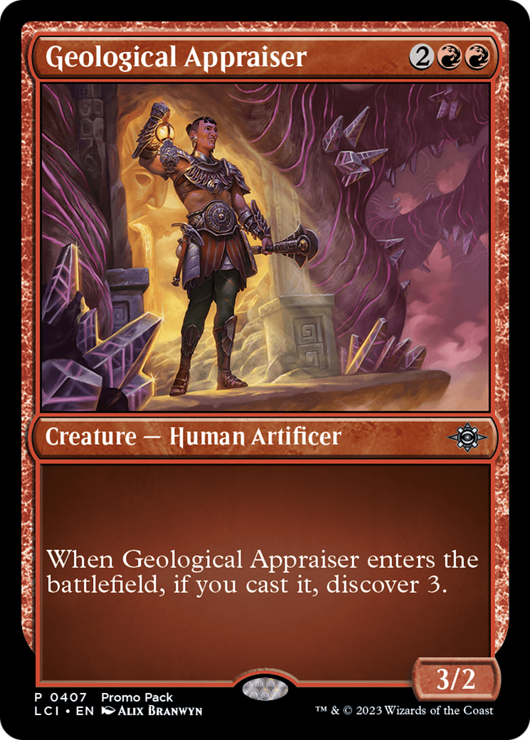 Geological Appraiser [The Lost Caverns of Ixalan Promos] | Good Games Morley