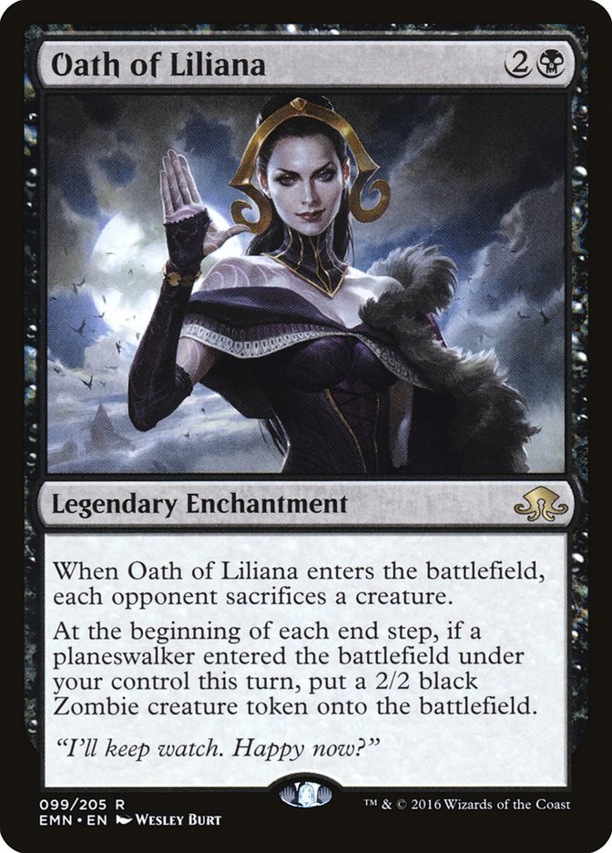 Oath of Liliana 99/205 (Eldritch Moon)  - Foil | Good Games Morley