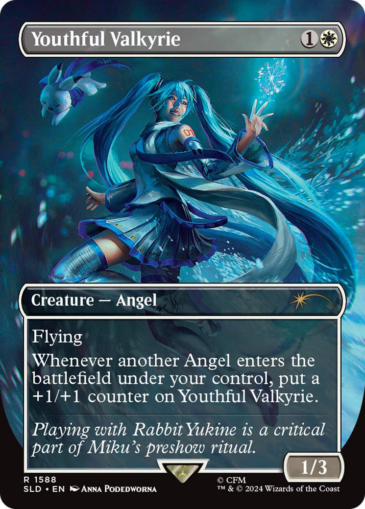 Youthful Valkyrie (Rainbow Foil) [Secret Lair Drop Series] | Good Games Morley
