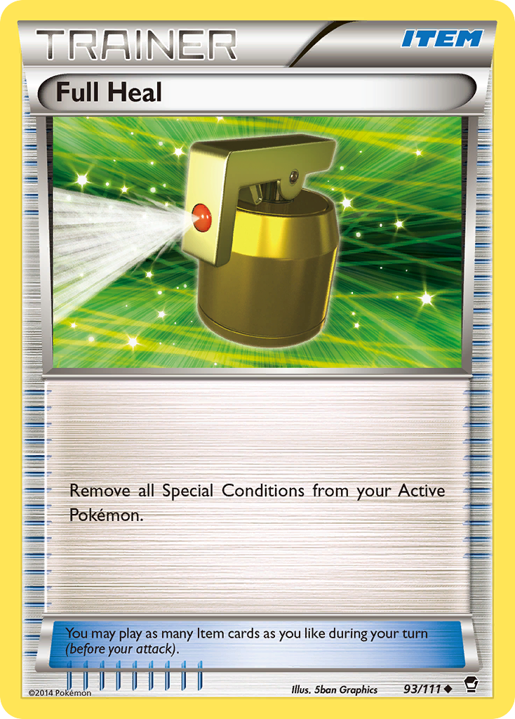 Full Heal (93/111) [XY: Furious Fists] | Good Games Morley