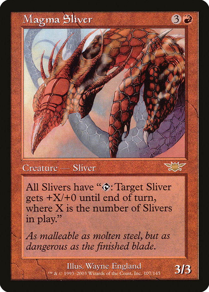Magma Sliver 107/145 (Legions)  | Good Games Morley