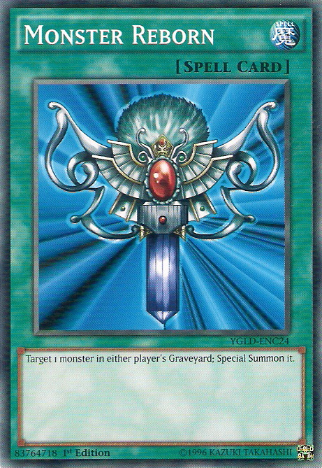 Monster Reborn [YGLD-ENC24] Common | Good Games Morley