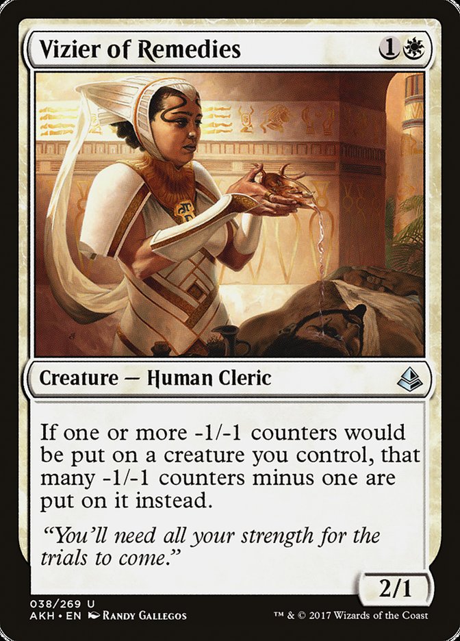 Vizier of Remedies 38/269 (Amonkhet)  - Foil | Good Games Morley