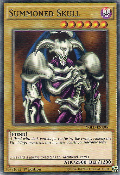 Summoned Skull [YGLD-ENA06] Common | Good Games Morley
